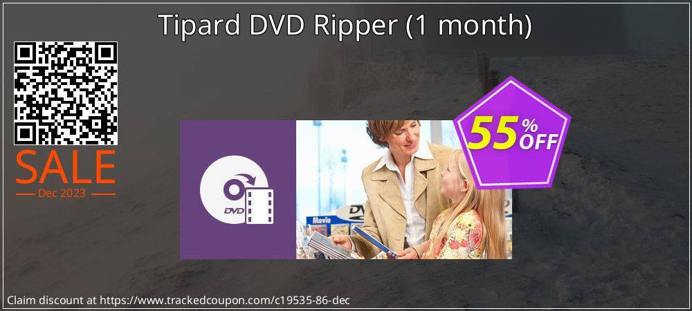 Tipard DVD Ripper - 1 month  coupon on Palm Sunday offer