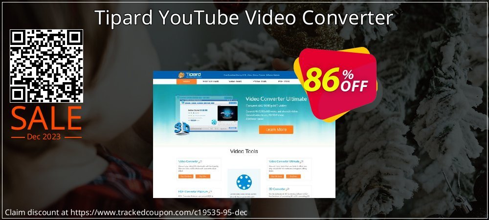 Tipard YouTube Video Converter coupon on Mother Day offering discount