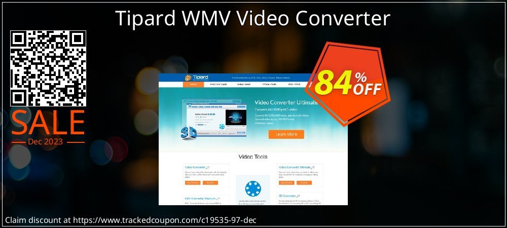 Tipard WMV Video Converter coupon on April Fools' Day offering sales