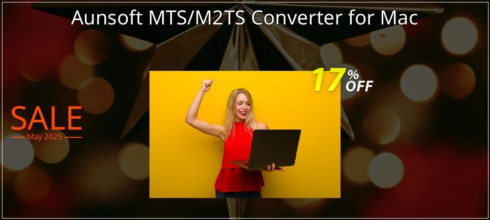 Aunsoft MTS/M2TS Converter for Mac coupon on National Smile Day super sale