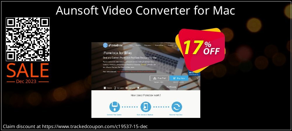 Aunsoft Video Converter for Mac coupon on National Walking Day super sale