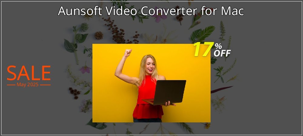 Aunsoft Video Converter for Mac coupon on Mother Day discounts