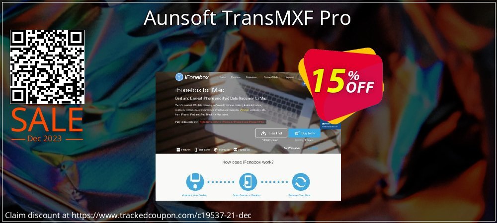 Aunsoft TransMXF Pro coupon on Palm Sunday offer