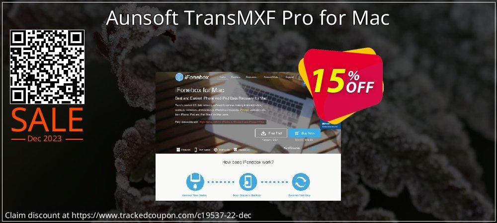 Aunsoft TransMXF Pro for Mac coupon on April Fools' Day offering discount