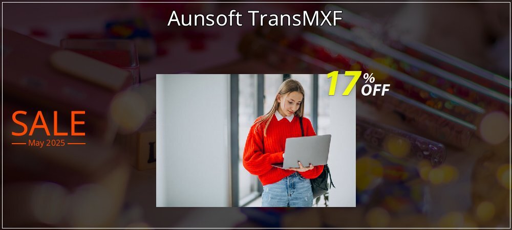 Aunsoft TransMXF coupon on National Pizza Party Day super sale