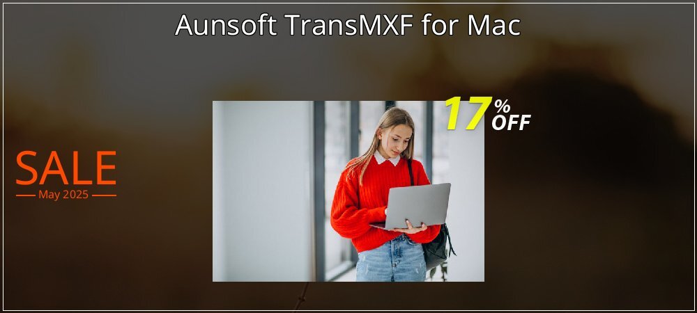 Aunsoft TransMXF for Mac coupon on National Smile Day discounts