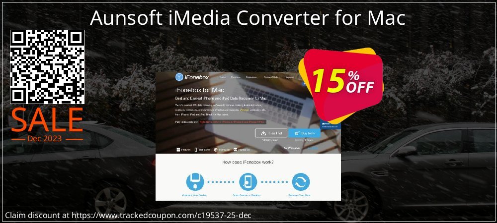 Aunsoft iMedia Converter for Mac coupon on National Walking Day discounts