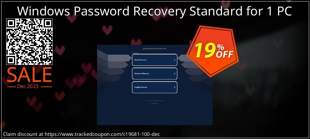 Windows Password Recovery Standard for 1 PC coupon on National Walking Day deals