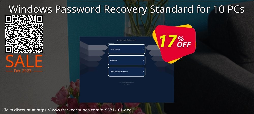 Windows Password Recovery Standard for 10 PCs coupon on World Party Day offer