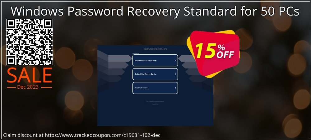 Windows Password Recovery Standard for 50 PCs coupon on April Fools Day offer