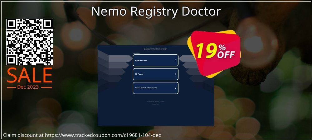Nemo Registry Doctor coupon on World Password Day super sale
