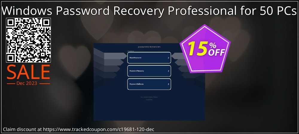 Windows Password Recovery Professional for 50 PCs coupon on National Walking Day discount