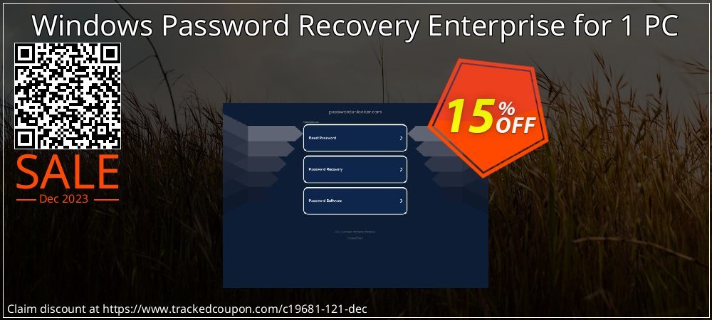 Windows Password Recovery Enterprise for 1 PC coupon on World Party Day offering discount