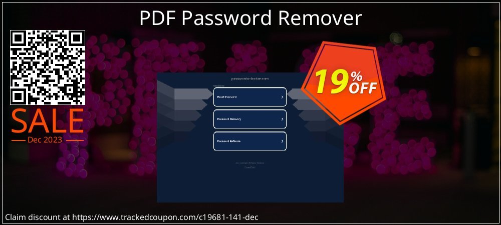 PDF Password Remover coupon on World Party Day super sale