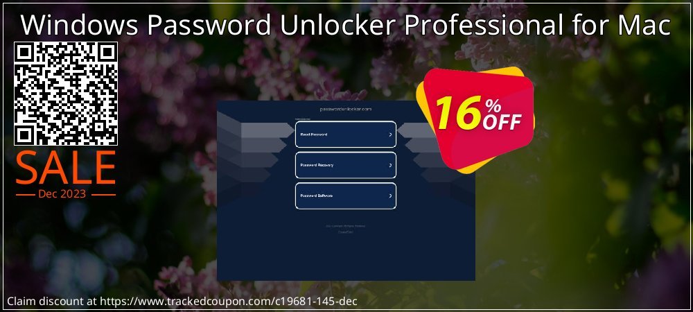 Windows Password Unlocker Professional for Mac coupon on World Oceans Day discount