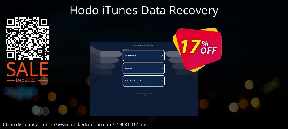 Hodo iTunes Data Recovery coupon on National Loyalty Day sales