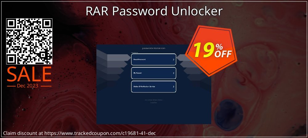 RAR Password Unlocker coupon on World Party Day offering sales