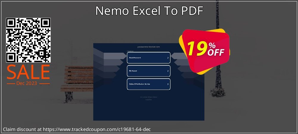 Nemo Excel To PDF coupon on Tell a Lie Day deals
