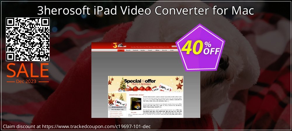 3herosoft iPad Video Converter for Mac coupon on World Party Day sales