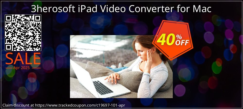 3herosoft iPad Video Converter for Mac coupon on World Party Day sales