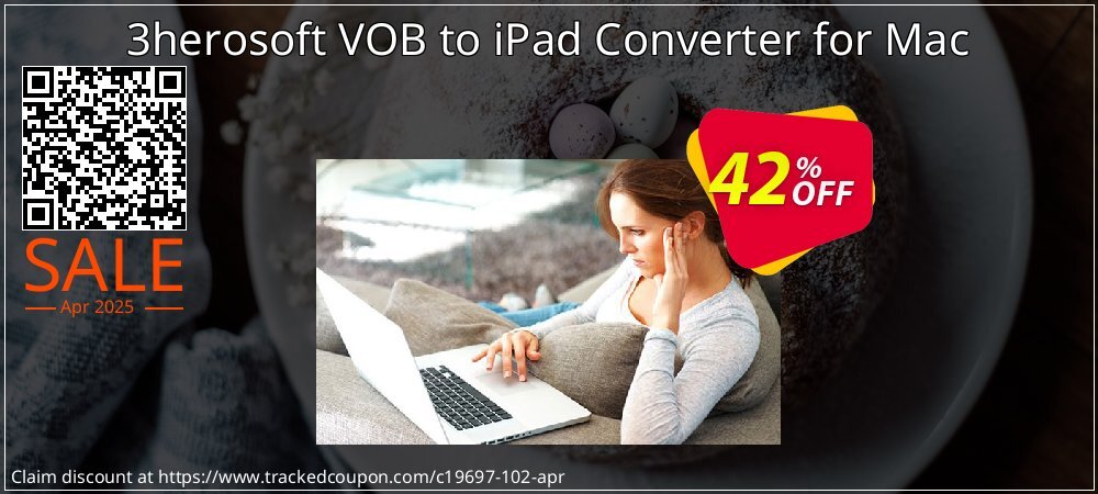 3herosoft VOB to iPad Converter for Mac coupon on April Fools' Day deals