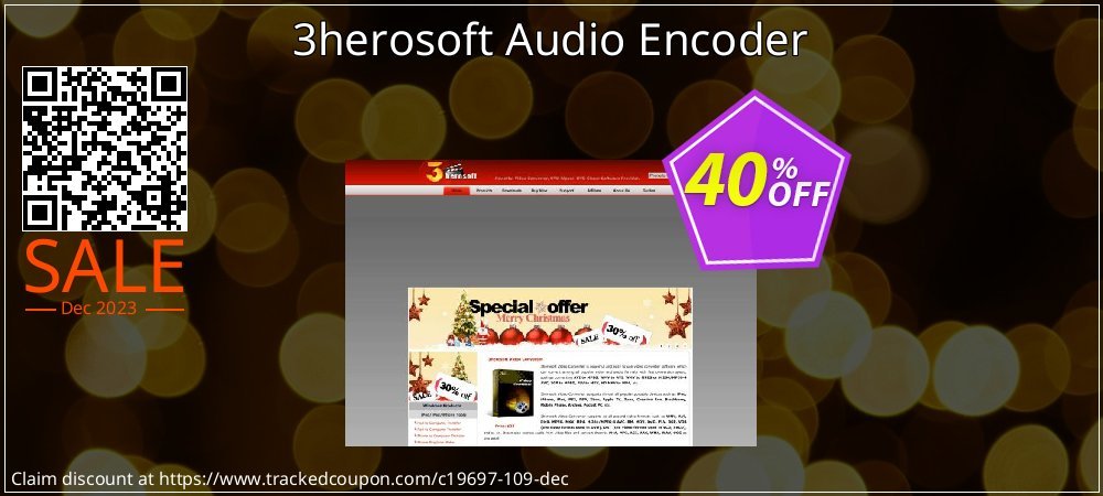 3herosoft Audio Encoder coupon on World Password Day sales