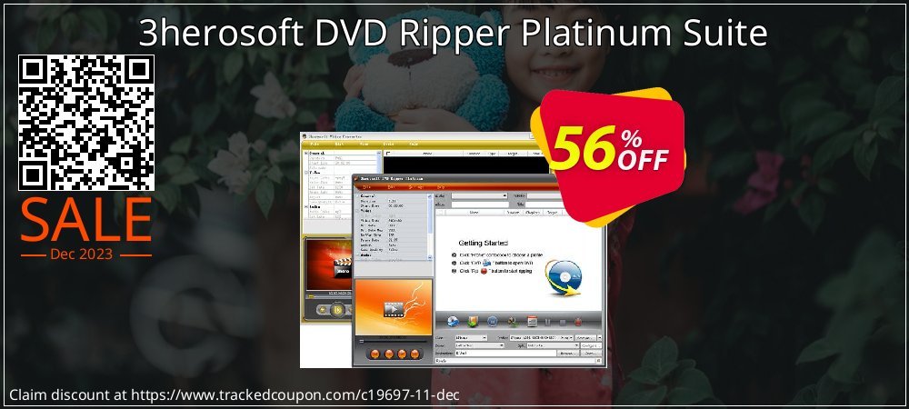 3herosoft DVD Ripper Platinum Suite coupon on World Party Day sales