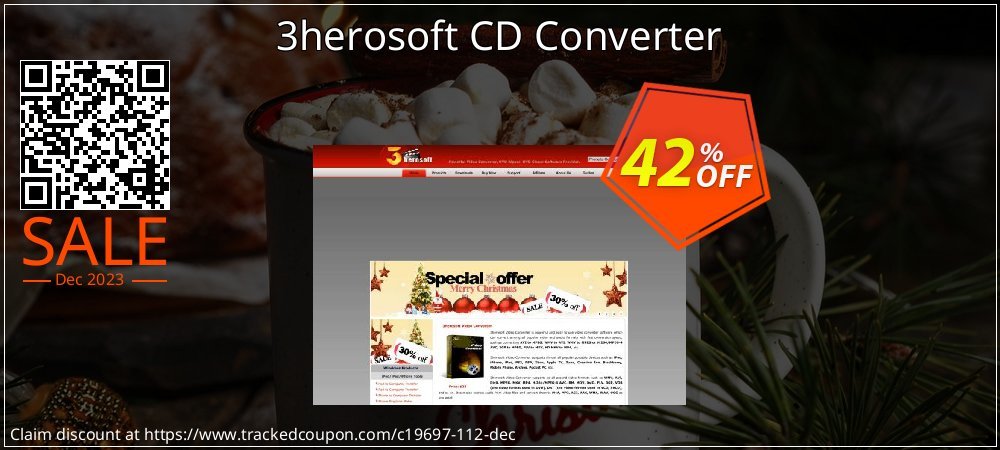 3herosoft CD Converter coupon on April Fools' Day offer