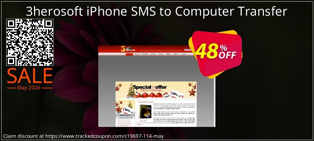 3herosoft iPhone SMS to Computer Transfer coupon on World Password Day offering sales