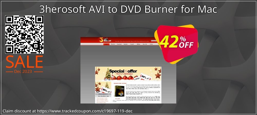3herosoft AVI to DVD Burner for Mac coupon on Tell a Lie Day sales
