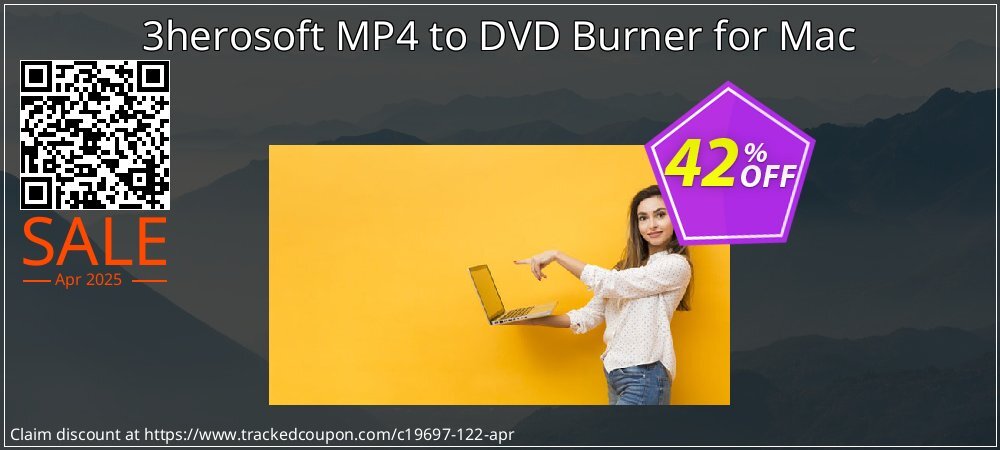 3herosoft MP4 to DVD Burner for Mac coupon on April Fools' Day discount