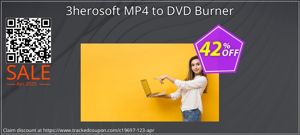 3herosoft MP4 to DVD Burner coupon on Easter Day offering discount