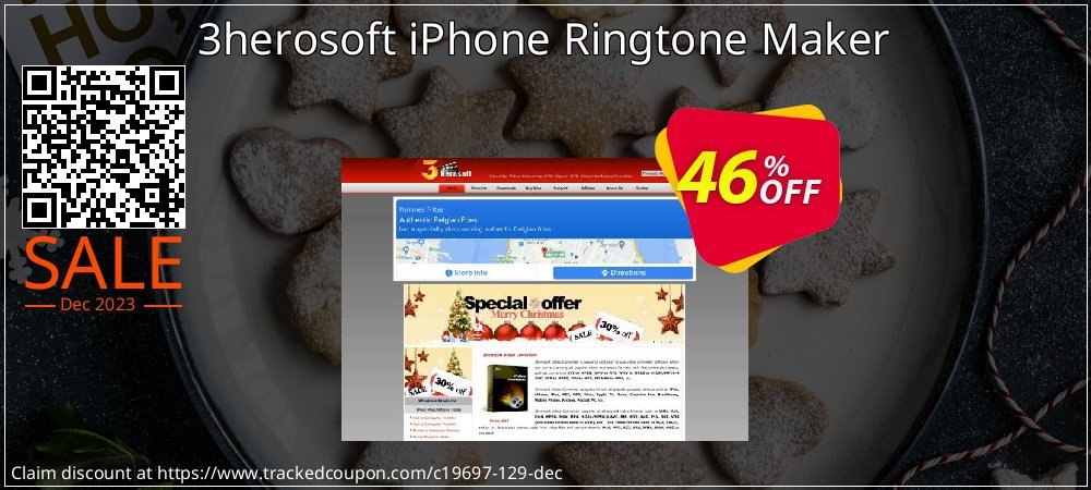 3herosoft iPhone Ringtone Maker coupon on April Fools' Day sales