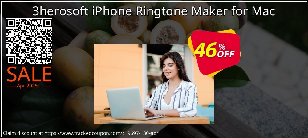 3herosoft iPhone Ringtone Maker for Mac coupon on National Walking Day offer