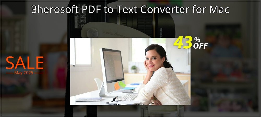 3herosoft PDF to Text Converter for Mac coupon on National Walking Day discounts