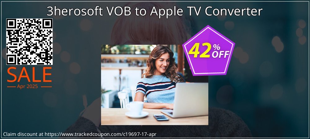 3herosoft VOB to Apple TV Converter coupon on Working Day discounts