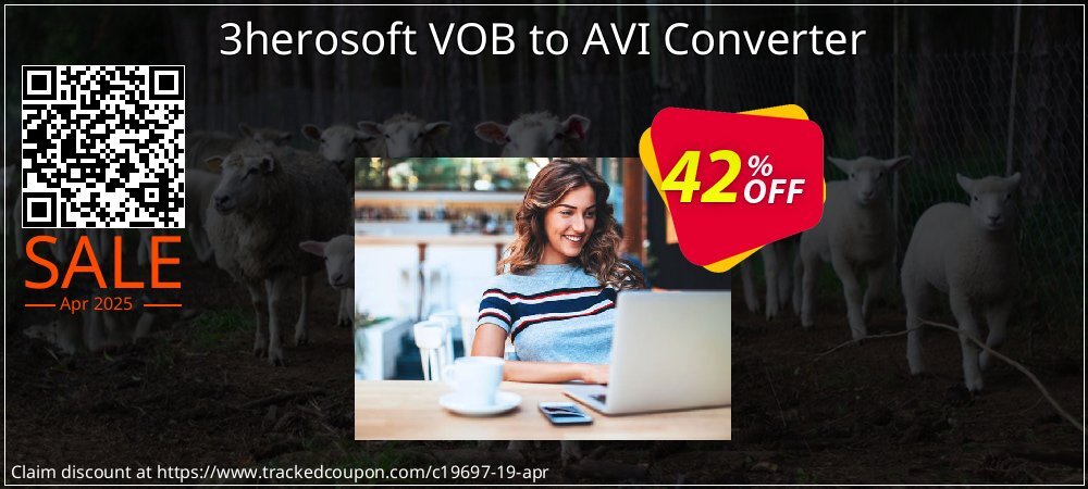 3herosoft VOB to AVI Converter coupon on April Fools' Day discounts