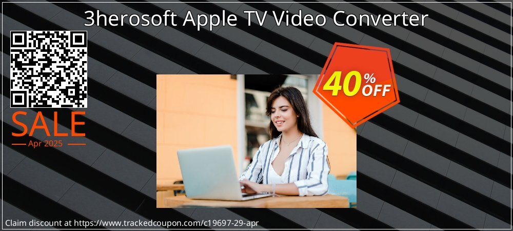 3herosoft Apple TV Video Converter coupon on National Smile Day deals