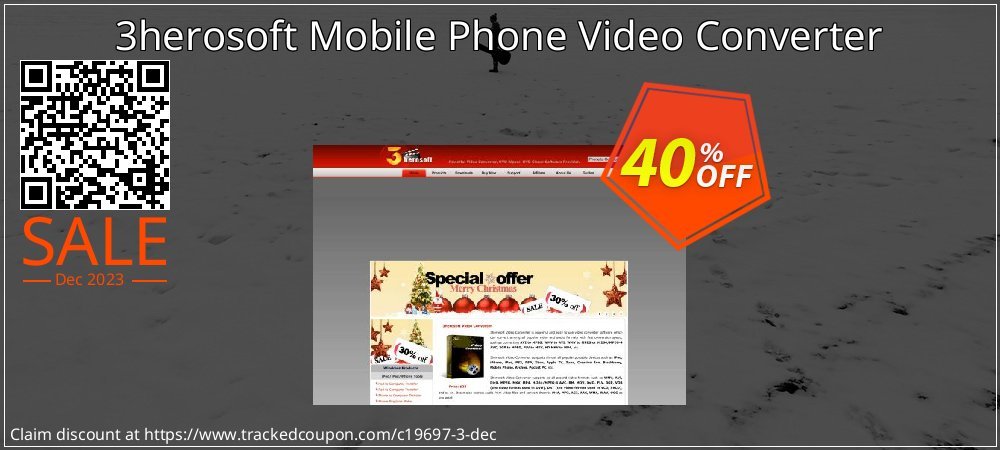 3herosoft Mobile Phone Video Converter coupon on Easter Day deals