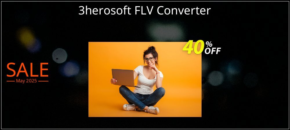 3herosoft FLV Converter coupon on National Loyalty Day discount