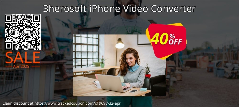 3herosoft iPhone Video Converter coupon on April Fools' Day discount