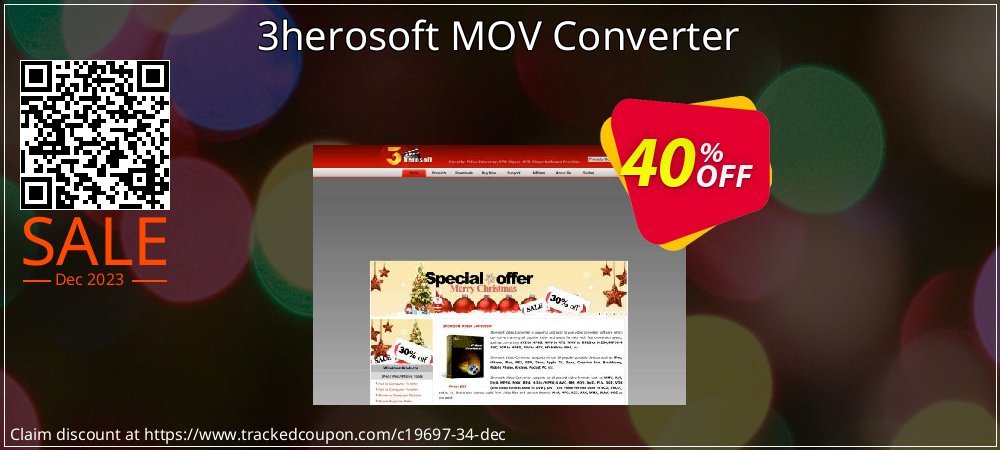 3herosoft MOV Converter coupon on World Password Day super sale