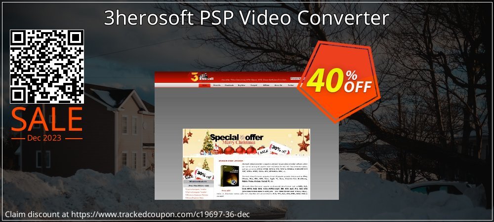 3herosoft PSP Video Converter coupon on World Party Day discounts