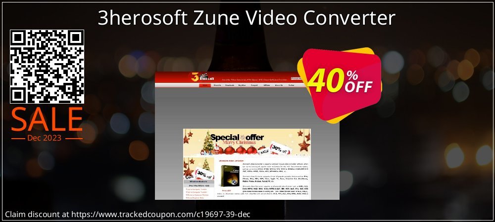 3herosoft Zune Video Converter coupon on World Password Day offer