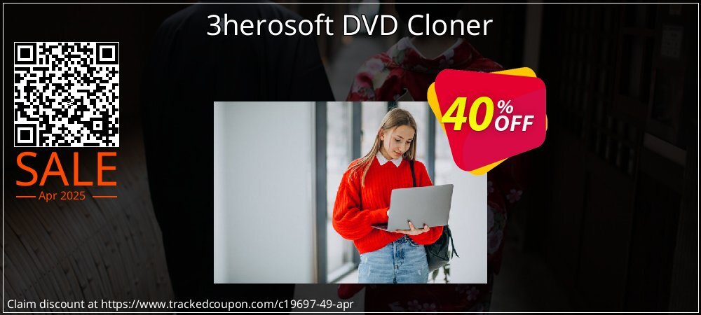 3herosoft DVD Cloner coupon on April Fools' Day deals