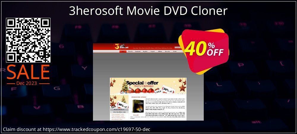 3herosoft Movie DVD Cloner coupon on Mother Day offering discount