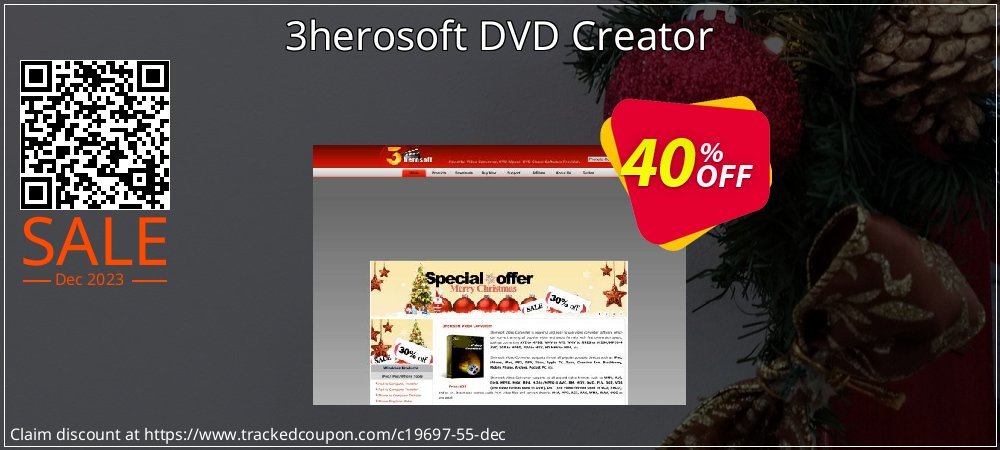 3herosoft DVD Creator coupon on National Walking Day promotions