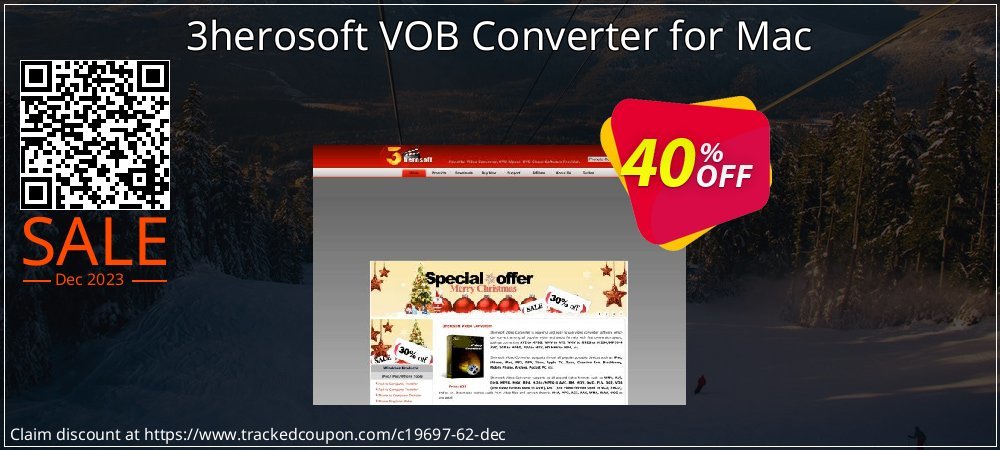3herosoft VOB Converter for Mac coupon on April Fools' Day super sale