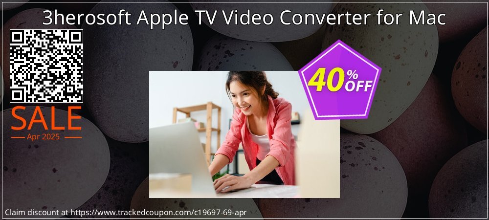 3herosoft Apple TV Video Converter for Mac coupon on April Fools' Day discount