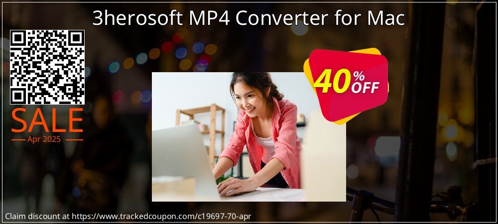 3herosoft MP4 Converter for Mac coupon on National Walking Day offering sales